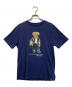 POLO RALPH LAUREN（ポロ・ラルフローレン）の古着「ポロベアTシャツ」｜ネイビー
