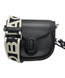 MARC JACOBS（マークジェイコブス）の古着「カバード J マーク サドル バッグ」｜ブラック