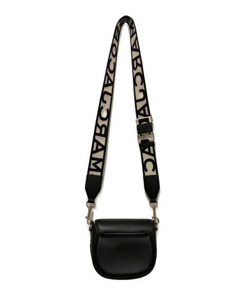 MARC JACOBS（マークジェイコブス）MARC JACOBS (マークジェイコブス) カバード J マーク サドル バッグ ブラックの古着・服飾アイテム