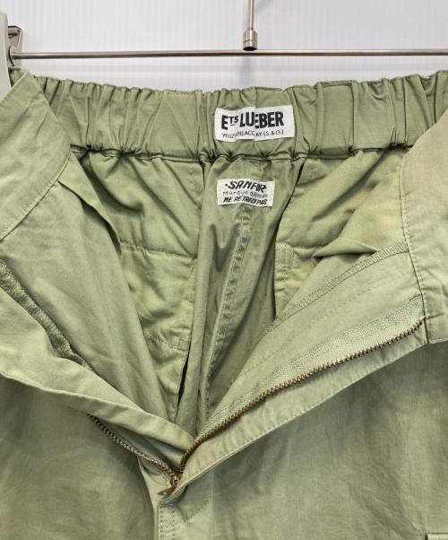 ets luceber（ルースバー）ETS LUCEBER (ルースバー) カーゴパンツ オリーブ サイズ:Sの古着・服飾アイテム