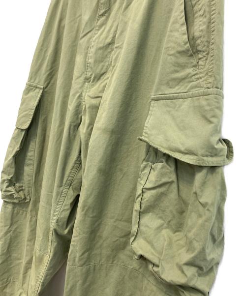 ets luceber（ルースバー）ETS LUCEBER (ルースバー) カーゴパンツ オリーブ サイズ:Sの古着・服飾アイテム
