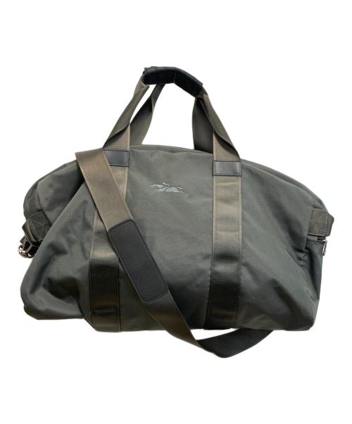 LONGCHAMP（ロンシャン）LONGCHAMP (ロンシャン) ボストンバッグ グレーの古着・服飾アイテム