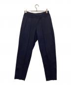 ISSEY MIYAKEイッセイミヤケ）の古着「ニットパンツ」｜ネイビー