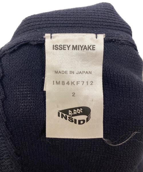 ISSEY MIYAKE（イッセイミヤケ）ISSEY MIYAKE (イッセイミヤケ) ニットパンツ ネイビー サイズ:2の古着・服飾アイテム