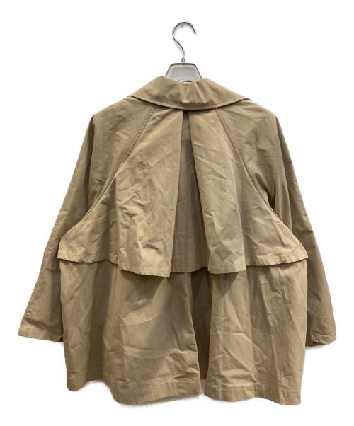 CLORE +（クロレ）CLORE + (クロレ) Cross over Trench/クロスオーバートレンチ ベージュ サイズ:Freeの古着・服飾アイテム
