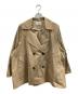 CLORE +（クロレ）の古着「Cross over Trench/クロスオーバートレンチ」｜ベージュ