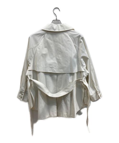 STUNNING LURE（スタニングルアー）STUNNING LURE (スタニングルアー) ハイエンドコットントレンチコート ホワイト サイズ:SIZE 1の古着・服飾アイテム