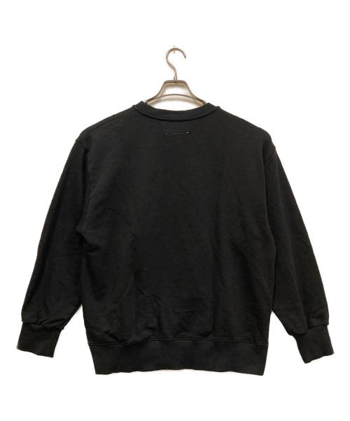 MM6 Maison Margiela（エムエムシックスメゾンマルジェラ）MM6 Maison Margiela (エムエムシックスメゾンマルジェラ) BIGロゴスウェット ネイビー サイズ:16(キッズ規格)の古着・服飾アイテム