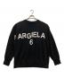MM6 Maison Margiela（エムエムシックスメゾンマルジェラ）の古着「BIGロゴスウェット」｜ネイビー