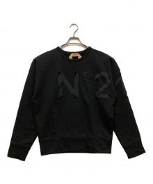 N°21 numero ventuno（ヌメロヴェントゥーノ）の古着「BIGロゴスウェット」｜ブラック