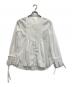 Gypsohila（ジプソフィア）の古着「Fit Me Tuck Blouse」｜ホワイト
