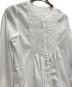 中古・古着 Gypsohila (ジプソフィア) Fit Me Tuck Blouse ホワイト サイズ:FREE 未使用品：9000円