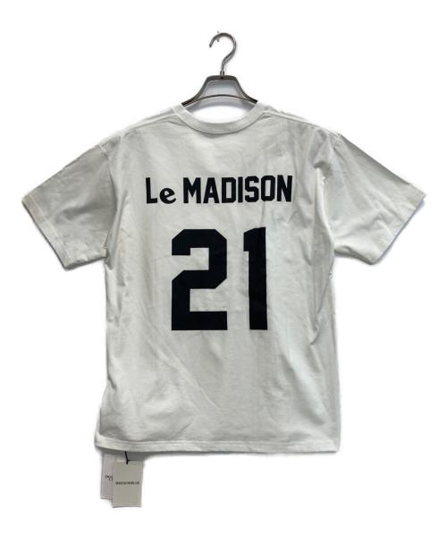 MADISON BLUE（マディソンブルー）MADISON BLUE (マディソンブルー) NUMBERING Tシャツ ホワイト サイズ:36 未使用品の古着・服飾アイテム