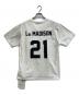 MADISON BLUE (マディソンブルー) NUMBERING Tシャツ ホワイト サイズ:36 未使用品：14000円