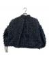 Re.Verofonna (ヴェロフォンナ) リボンカットJQクロップドシャツ ブラック サイズ:38 未使用品：9000円
