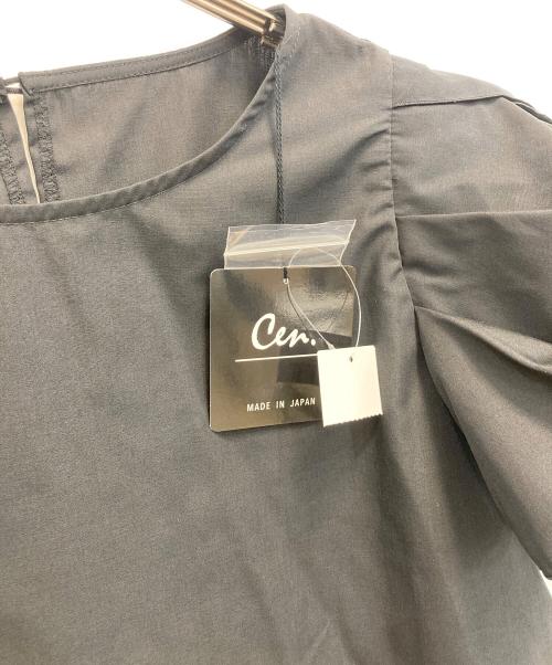 Cen.（セン）Cen. (セン) キャベツブラウス ブラック サイズ:FREE 未使用品の古着・服飾アイテム