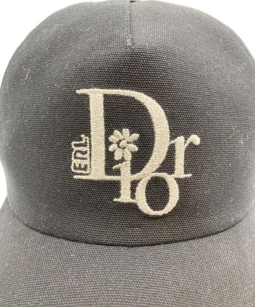 Christian Dior（クリスチャン ディオール）Christian Dior (クリスチャン ディオール) Diorロゴ キャップ L ブラック サイズ:Lの古着・服飾アイテム