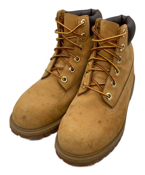 Timberland（ティンバーランド）Timberland (ティンバーランド) 6インチ プレミアム ウォータープルーフ ブーツ ベージュ サイズ:23.5の古着・服飾アイテム