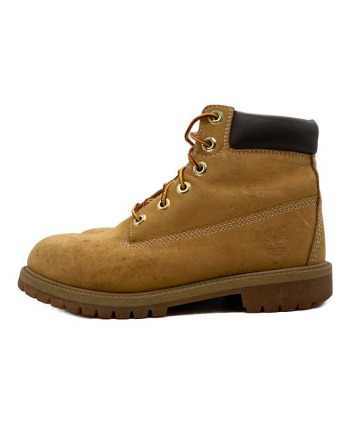 Timberland（ティンバーランド）Timberland (ティンバーランド) 6インチ プレミアム ウォータープルーフ ブーツ ベージュ サイズ:23.5の古着・服飾アイテム