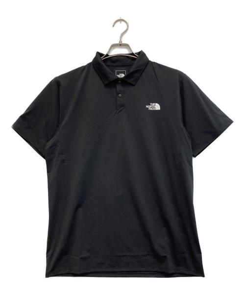 THE NORTH FACE（ザ ノース フェイス）THE NORTH FACE (ザ ノース フェイス) S/S Tech Polo ショートスリーブテックポロ ブラック サイズ:Lの古着・服飾アイテム