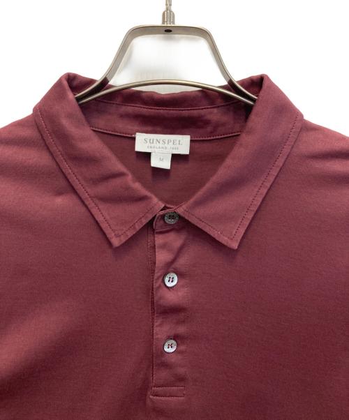 SUNSPEL（サンスペル）SUNSPEL (サンスペル) ポロシャツ ワインレッド サイズ:SIZE Mの古着・服飾アイテム