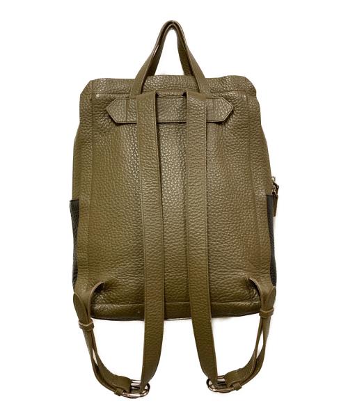 FURLA（フルラ）FURLA (フルラ) レザーリュック オリーブの古着・服飾アイテム