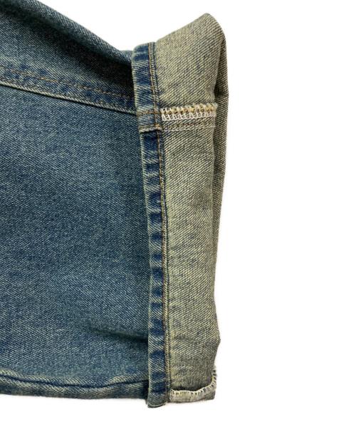 AVIREX（アヴィレックス）AVIREX (アヴィレックス) WAPPEN BARREL LEG DENIM PANTS ブルー サイズ:Mの古着・服飾アイテム