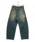 AVIREX (アヴィレックス) WAPPEN BARREL LEG DENIM PANTS ブルー サイズ:M：10000円