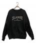 X-LARGE（エクストララージ）の古着「BRIDGE LOGO CREWNECK SWEATSHIRT」｜ブラック