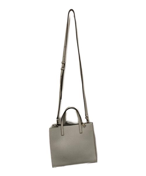 MARC JACOBS（マークジェイコブス）MARC JACOBS (マークジェイコブス) ミニ グラインド 2way ショルダーバッグ グレーの古着・服飾アイテム