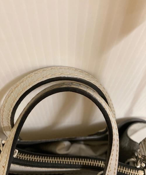 MARC JACOBS（マークジェイコブス）MARC JACOBS (マークジェイコブス) ミニ グラインド 2way ショルダーバッグ グレーの古着・服飾アイテム