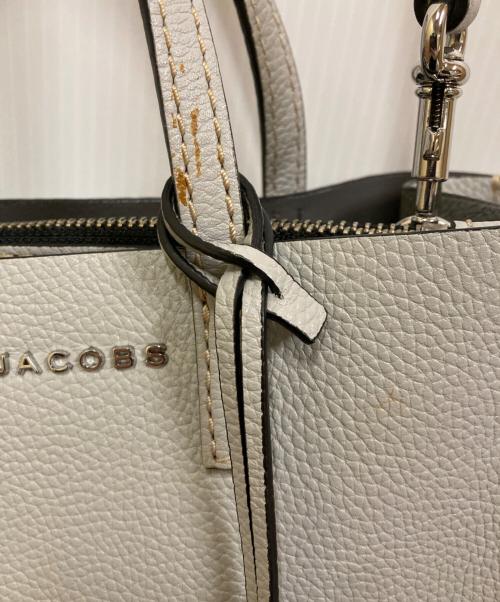 MARC JACOBS（マークジェイコブス）MARC JACOBS (マークジェイコブス) ミニ グラインド 2way ショルダーバッグ グレーの古着・服飾アイテム