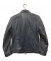 RATTLE TRAP (ラトルトラップ) シングルライダースラムレザージャケット ネイビー サイズ:L：12000円