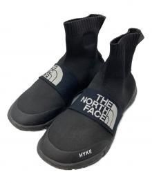THE NORTH FACE×HYKE（ザ ノース フェイス×ハイク）の古着「Tec Knit Sneakerニットスニーカー」｜ブラック