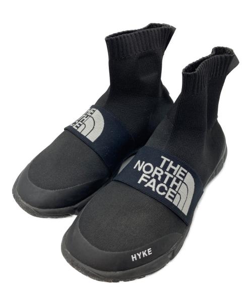 THE NORTH FACE（ザ ノース フェイス）THE NORTH FACE (ザ ノース フェイス) HYKE (ハイク) Tec Knit Sneakerニットスニーカー ブラック サイズ:27の古着・服飾アイテム