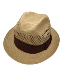 NEW YORK HAT（ニューヨークハット）の古着「ストローハット」｜ベージュ