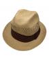 NEW YORK HAT（ニューヨークハット）の古着「ストローハット」｜ベージュ