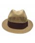 NEW YORK HAT (ニューヨークハット) ストローハット ベージュ：3500円