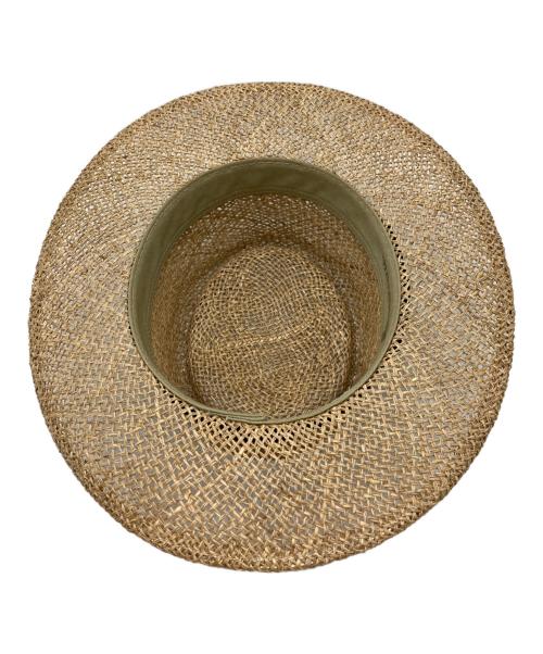 NEW YORK HAT（ニューヨークハット）NEW YORK HAT (ニューヨークハット) ストローハット ベージュの古着・服飾アイテム