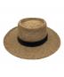 NEW YORK HAT (ニューヨークハット) ストローハット ベージュ：3000円