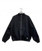 organicstaオーガニクスタ）の古着「ORGANIC COTTON TWILL TRACK JACKET」｜ブラック