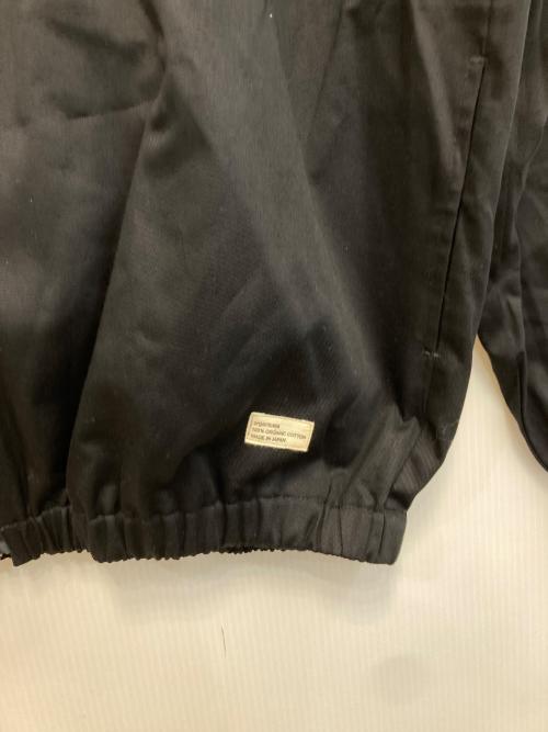 organicsta（オーガニクスタ）organicsta (オーガニクスタ) ORGANIC COTTON TWILL TRACK JACKET ブラック サイズ:1の古着・服飾アイテム