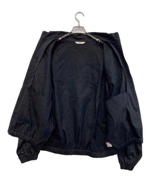 organicsta（オーガニクスタ）organicsta (オーガニクスタ) ORGANIC COTTON TWILL TRACK JACKET ブラック サイズ:1の古着・服飾アイテム