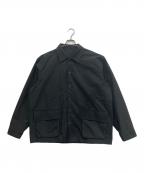 organicstaオーガニクスタ）の古着「ORGANIC COTTON×CORDURA® RIPSTOP FIELD SHIRT」｜ブラック