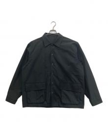 organicsta（オーガニクスタ）の古着「ORGANIC COTTON×CORDURA® RIPSTOP FIELD SHIRT」｜ブラック