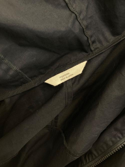 organicsta（オーガニクスタ）organicsta (オーガニクスタ) ORGANIC COTTON BROADCLOTH DAILY ZIP HOODIE ブラック サイズ:2の古着・服飾アイテム