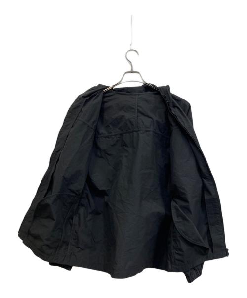 organicsta（オーガニクスタ）organicsta (オーガニクスタ) ORGANIC COTTON BROADCLOTH DAILY ZIP HOODIE ブラック サイズ:不明の古着・服飾アイテム