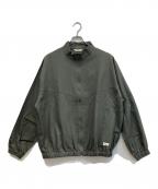 organicstaオーガニクスタ）の古着「ORGANIC COTTON TWILL TRACK JACKET」｜グレー