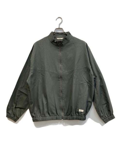organicsta（オーガニクスタ）organicsta (オーガニクスタ) ORGANIC COTTON TWILL TRACK JACKET グレー サイズ:1の古着・服飾アイテム