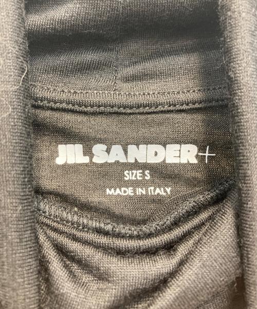 JIL SANDER（ジルサンダー）JIL SANDER (ジルサンダー) タートルネックTシャツ ブラック サイズ:S 未使用品の古着・服飾アイテム